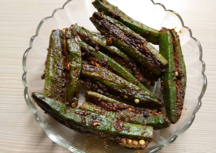 #tiffinbox# masala bharwa bhindi