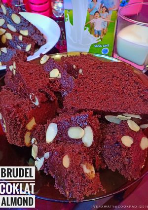Foto resep Brudel Coklat Almond