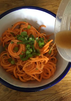 A picture of Carrot Ginger salad.