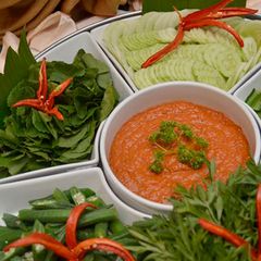 A picture of Sambal belacan.