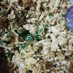 Gobhi bhurji A picture of Gobhi bhurji.