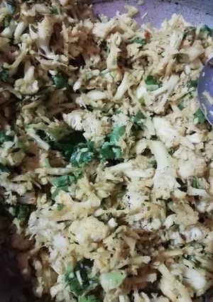 A picture of Gobhi bhurji.