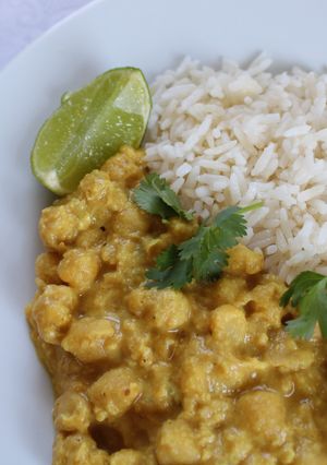 Foto de Caril de grão de bico - receita fácil, rápida e muito aromática (VEGAN)!