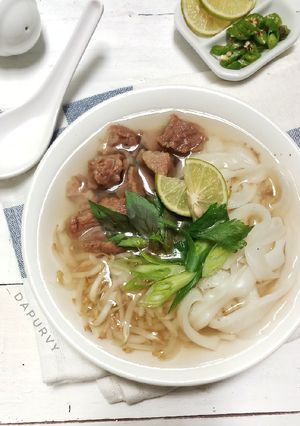 Foto resep PHO BO / Vietnamese Beef & Noodle Soup