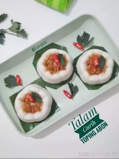 Foto resep #520. Talam Gurih Toping Abon (Gandus)