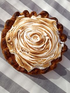 Una foto de LA Lemon pie (miel y limón)