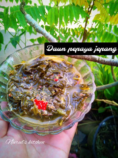 Foto resep Oseng daun pepaya jepang