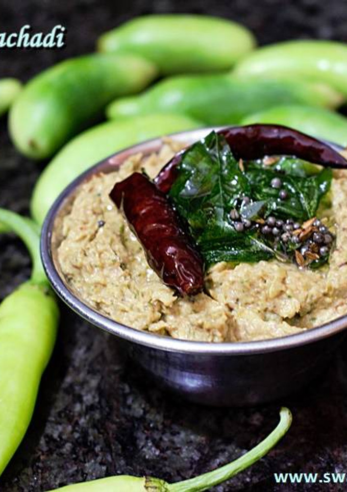 தொண்டகாயா பச்சடி (கோவக்காய் / திண்டுரா சட்னி) செய்முறை முக்கிய புகைப்படம்
