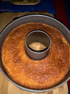 Una foto de Bizcocho de manzana