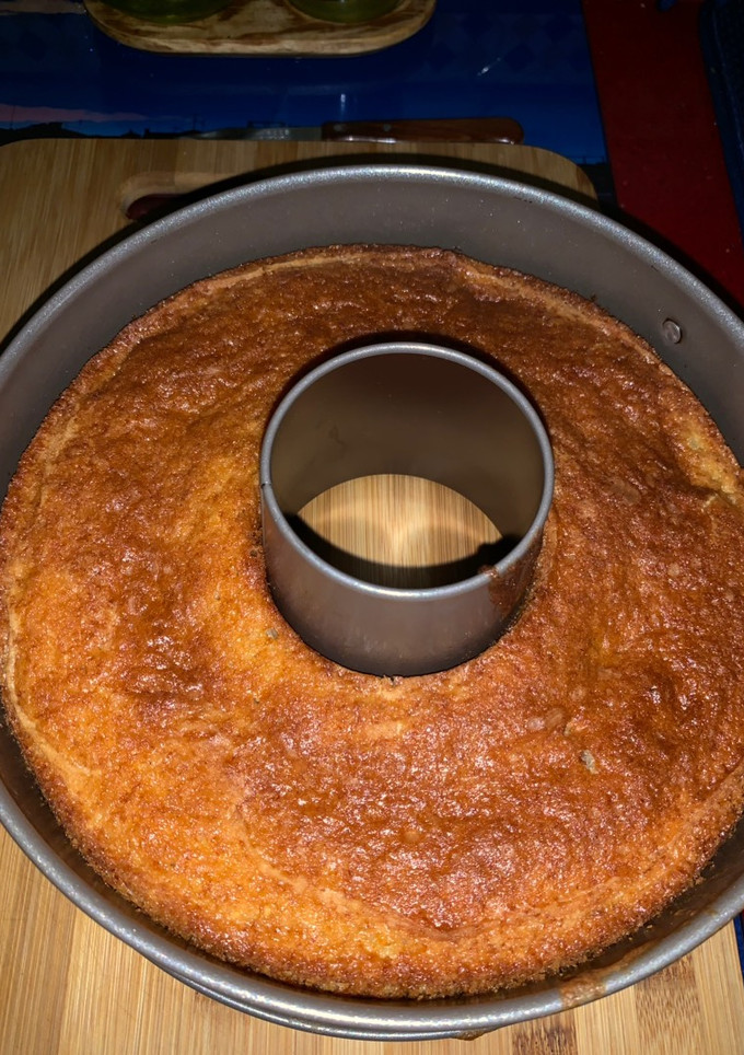 Una foto de Bizcocho de manzana