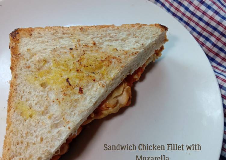Cara Gampang Menyiapkan Sandwich Chicken Mozarella Anti Gagal