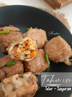 Foto resep Tahu isi Telur-Sayuran
