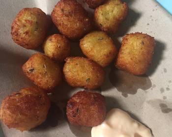 Easy Making Recipe Homemade Tater tots Delicious and Healthy