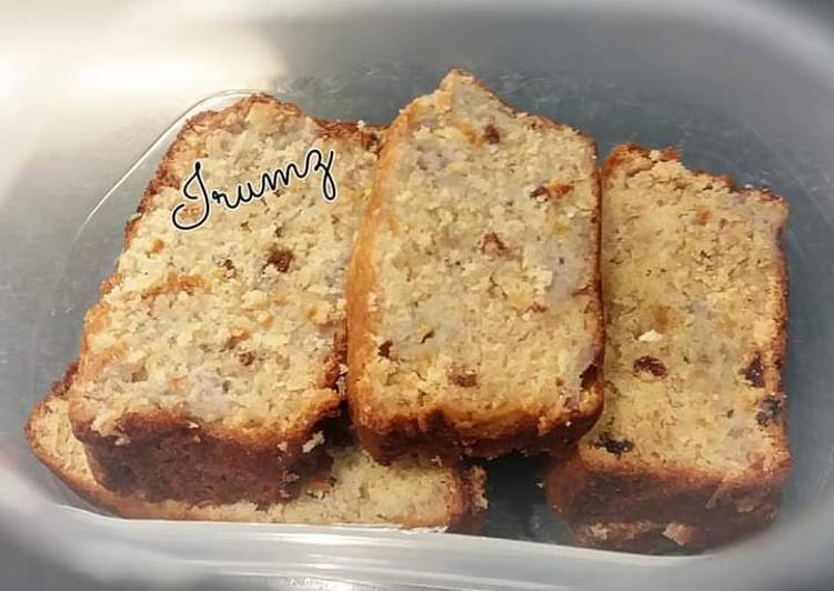 Recipe of Homemade 🍌🎂Soft Moist Banana Dry Fruit Cake🎂🍌