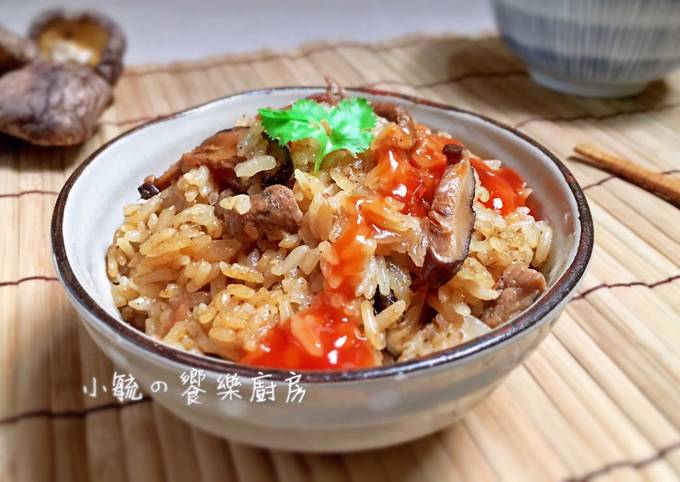 香菇油飯 電鍋版食譜與作法by 小毓の饗樂廚房 Cookpad