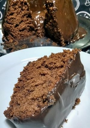 Foto de Bolo Chiffon de chocolate