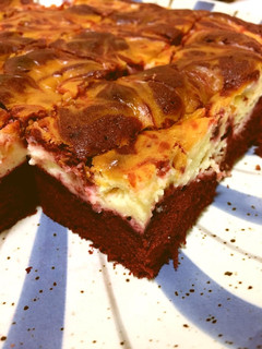 Foto resep Red velvet cheese cake brownies