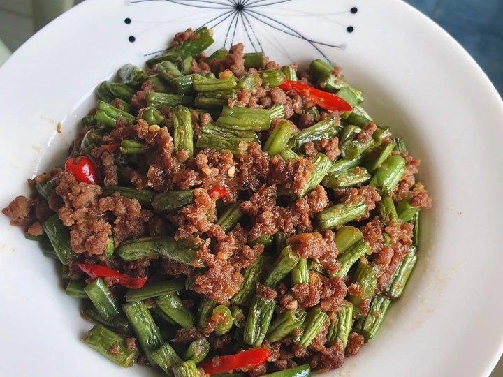 Cara Simple Membuat Resep  Buncis Tumis Daging Cincang ala Ta&amp;#39;wan yang Sempurna, Enak