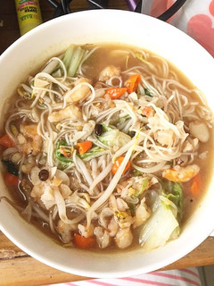 Foto resep Misoa kuah seafood