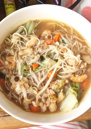 Foto resep Misoa kuah seafood