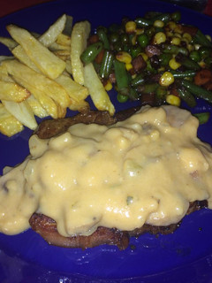 Foto resep Beef steak with mushroom sauce