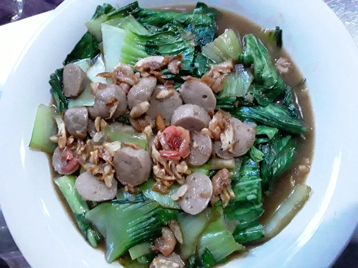 Langkah Mudah untuk Menyiapkan Resep Pokcoy tumis ebi yang Menggugah Selera