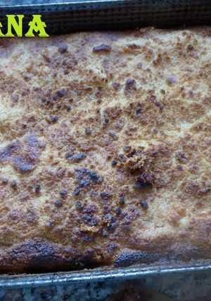 Una foto de Torta crocante de manzana