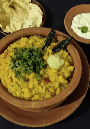 A picture of Dal Khichdi.
