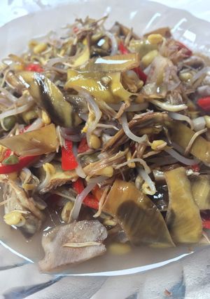 Foto resep Jantung Pisang dan Tauge