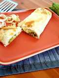 Strudel salato con zucchine e formaggio