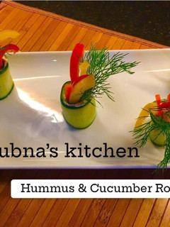 A picture of Hummus & Cucumber Roll:.