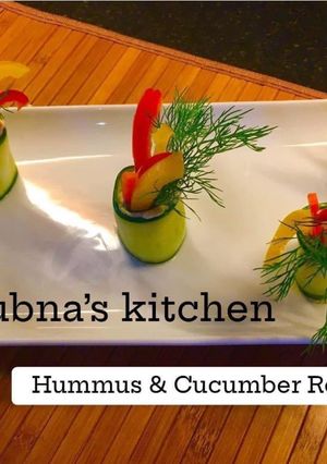 A picture of Hummus & Cucumber Roll:.