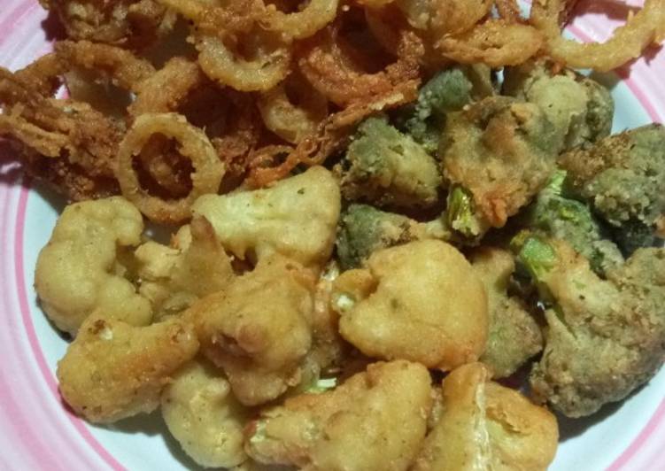 Sayuran goreng crispy