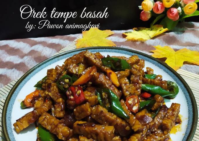 210# orek tempe basah