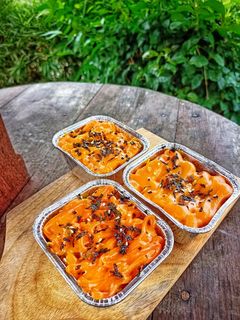Foto resep Scrambled Egg sausage mentai rice