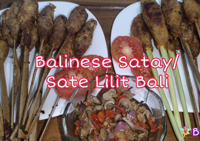 Cara bikin Balinese Satay/Sate Lilit Bali Cara bikin Balinese Satay/Sate Lilit Bali