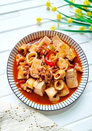 Foto resep Tumis Cumi Tahu ala Warteg