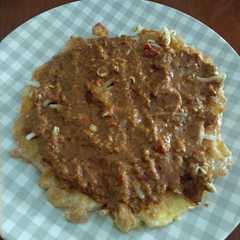 Tempe Telur Bumbu Kacang রেসিপির প্রধান ছবি