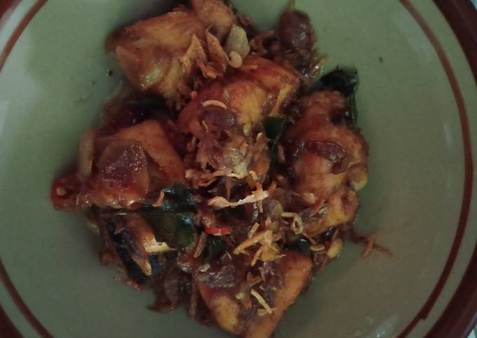 Ayam kecap pedas manis