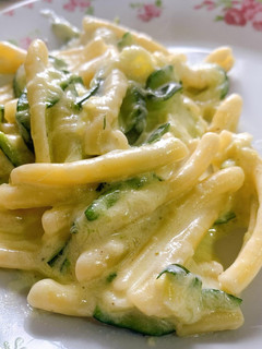 Foto de Massa com courgette e queijo da Ilha