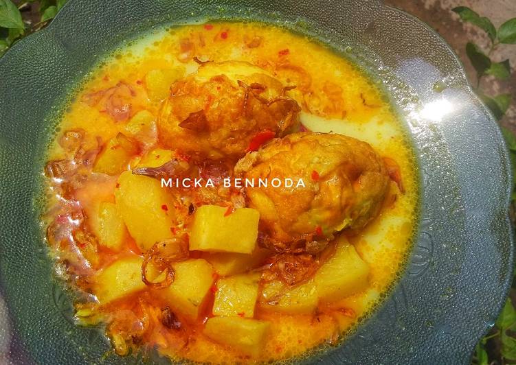 Resep Lezat Opor Telur Kentang