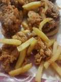 Fried Chicken wings. 