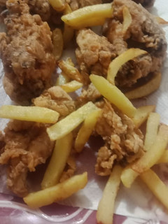 A picture of Fried Chicken wings. .