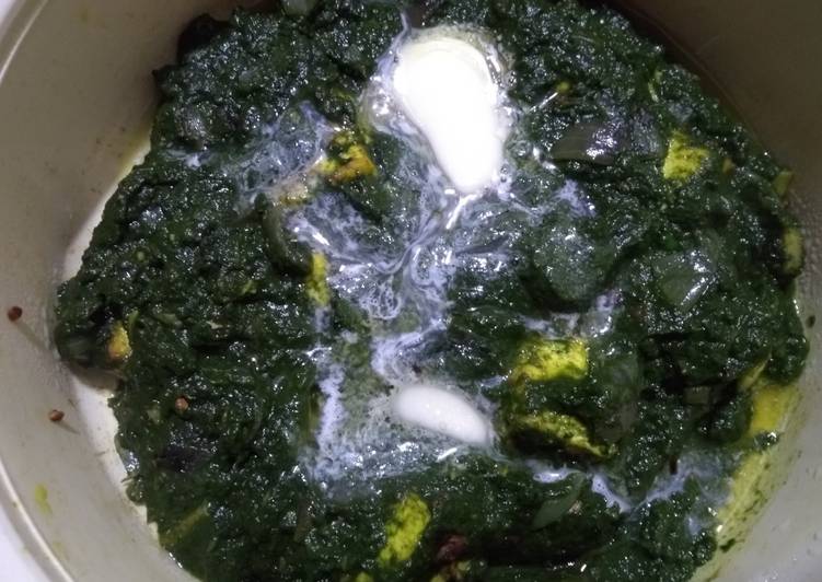 unique Palak paneer Recipe | Easy to make Palak paneer Quick