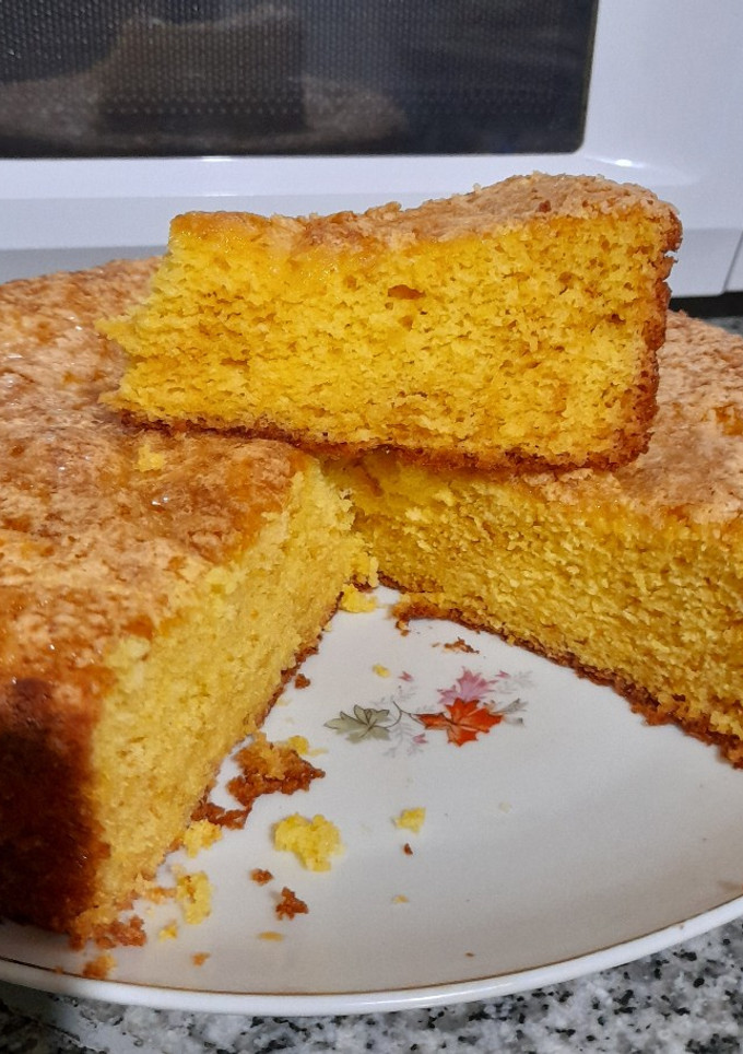 Una foto de 🍊Torta de naranja 🍊