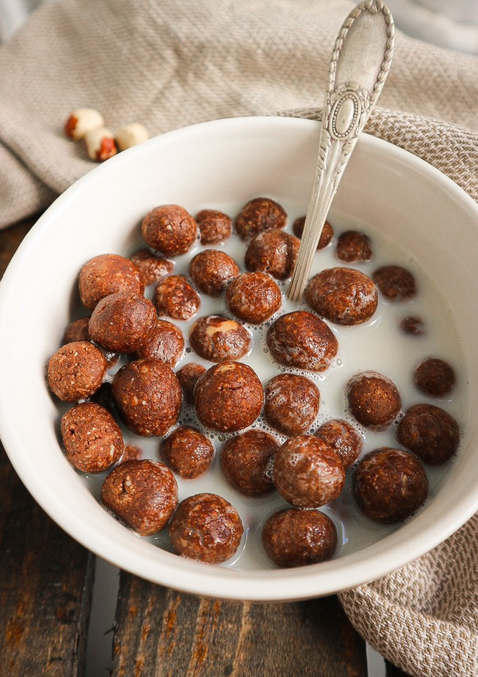 Una foto de Cereales bolitas de chocolate 🥣