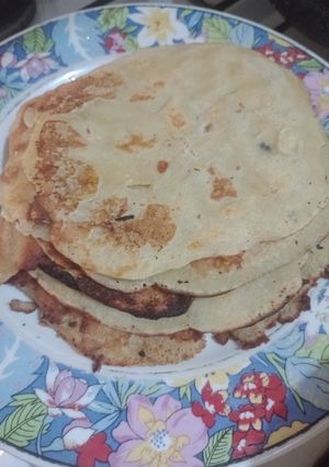 Una foto de Panqueques de Banana sin leche 🥞