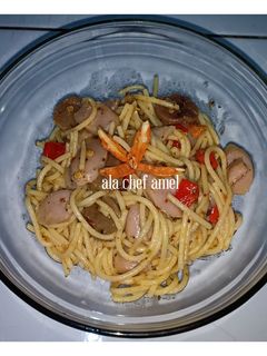 Foto resep Spaghetti Aglio Olio