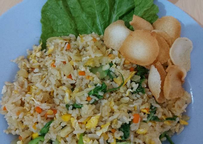 Cara membuat Nasi Goreng Oriental