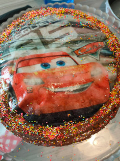Foto di Torta alla Nutella con stampo cara
